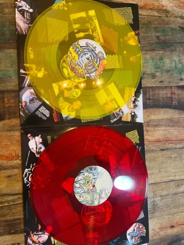 sublime lp vinil duplo vermelho amarelo edição limitada