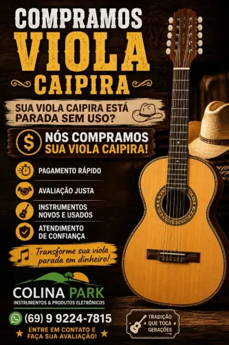 Compramos Viola Caipira