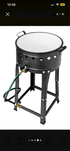 Fritadeira industrial NOVA tacho 18 litros