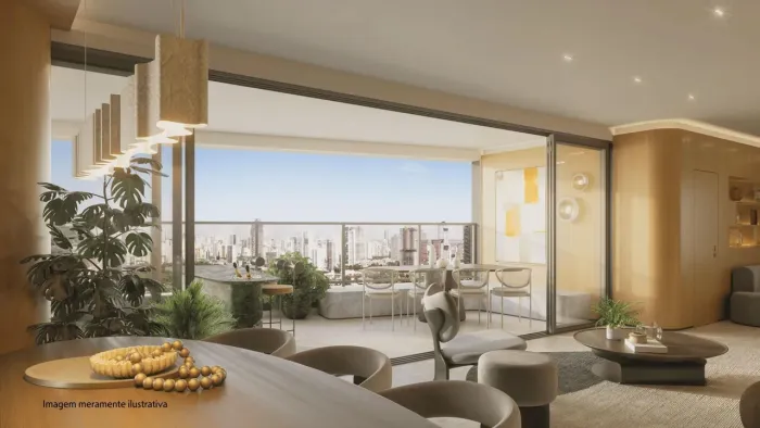 Apartamento à venda no City Altier Ricardo Paranhos com 4 suítes e 280 m²