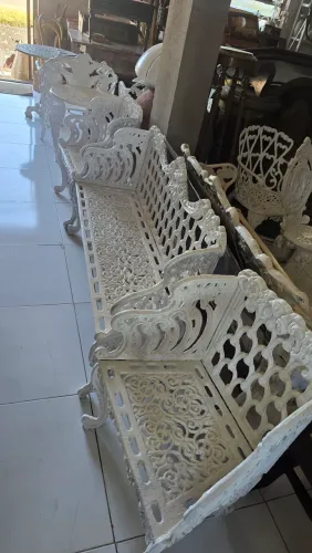 Conjunto de jardim ferro fundido