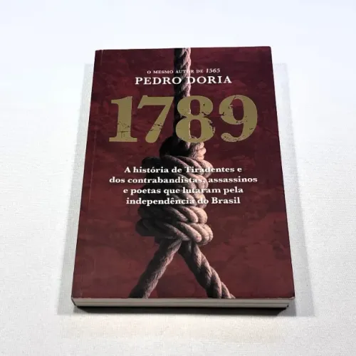 Livro 1789 de Pedro Doria - 1ª Edição