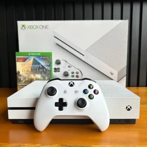 Xbox One S 1TB Seminovo Com Garantia Controle Original e Jogo