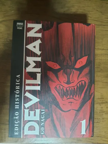Mangá Devilman Vol 1 Edição Histórica New Pop Capa dura