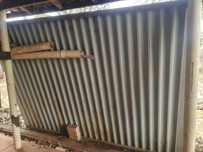 Portão chapa 18