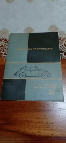 Manual do proprietário Fusca 1965/6 - Réplica