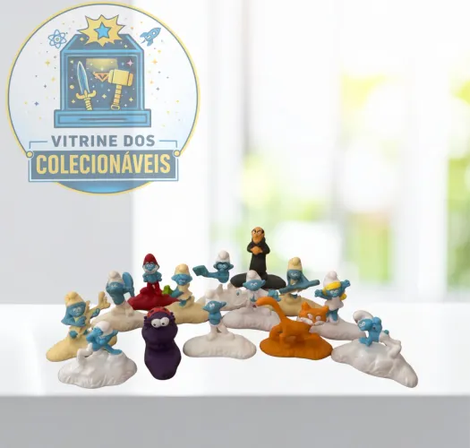 Os Smurfs Miniaturas MC 2017