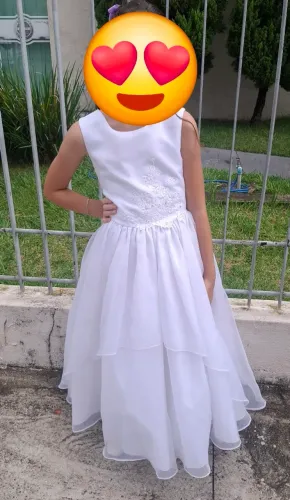 Vestido festa batizado daminha