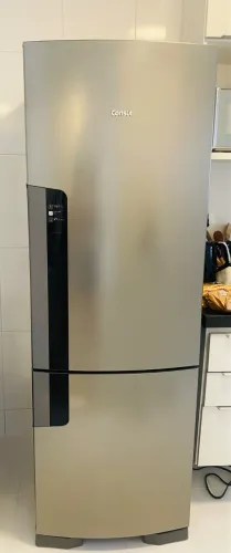Geladeira Frost Free Duplex em inox