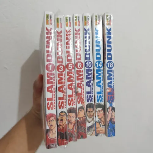 Slam Dunk Vol.1,3,5,6,10,14,18