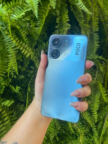 Poco c65 128gb biometria desbloqueio facial