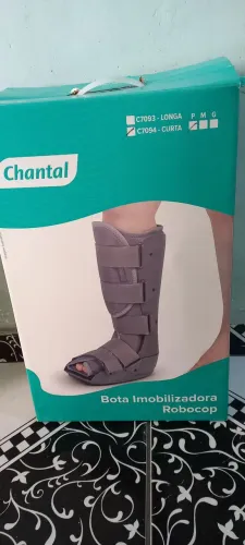Bota imobilizadora Robocop