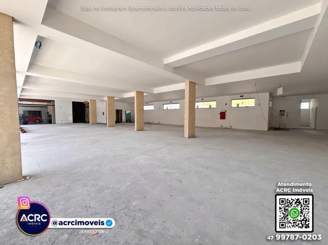 ACRC Imóveis - LJ00515 - Loja para Locação no Bairro Garcia em Blumenau