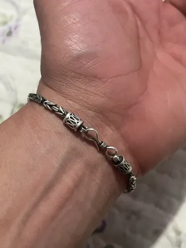 Pulseira de prata Bali