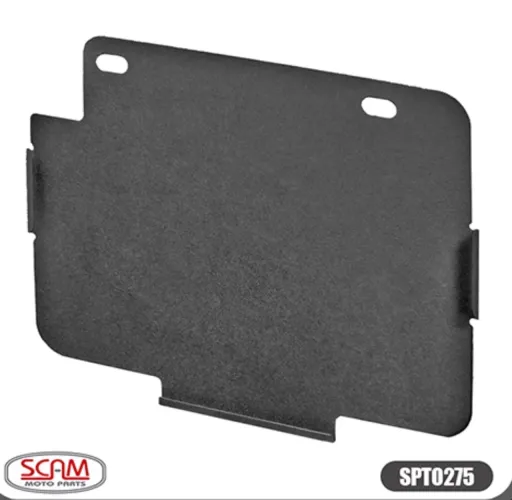 Suporte Reforço De Placa Moto Universal Brasil Scam