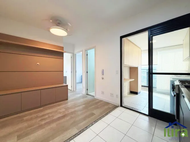 Apartamento Para Locacao de 46m² Com 2 Dormitorios e Churrasqueira A Carvao, Sem Vaga, No 