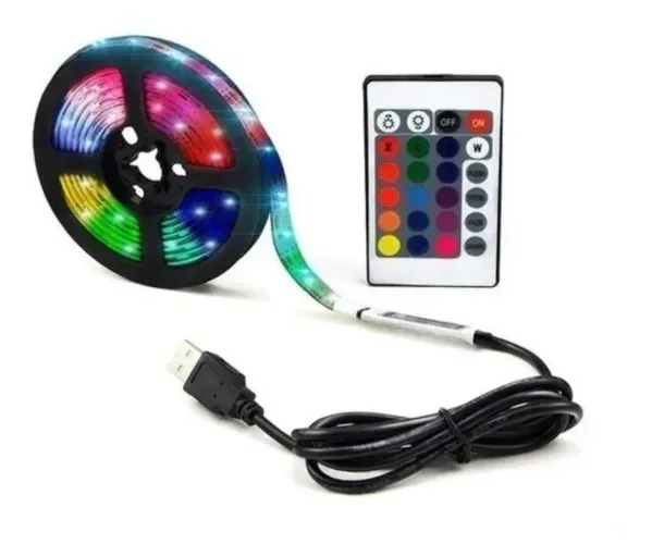 Fita de Led com Controle Remoto Nova