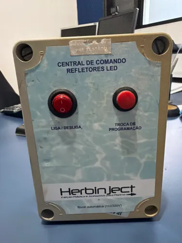 Central de Comando - Refletores LED - Herbinject - Para Piscina