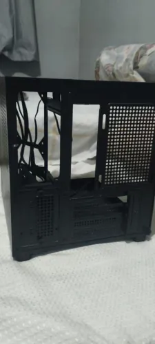 Gabinete Gamer Acegeek Tide | Mid-Tower | Lateral de Vidro | Preto, AG-TIDE-BK