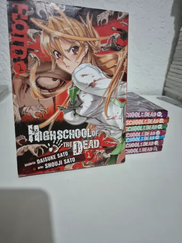 Mangá High School of the Dead - Coleção Completa | Edição Original 2010 | Panini