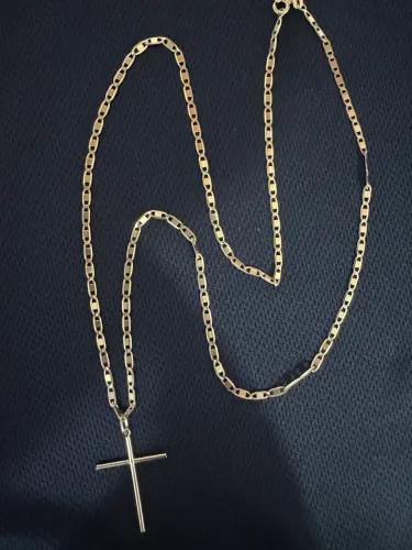Cordão de Ouro piastrine masculino 7g