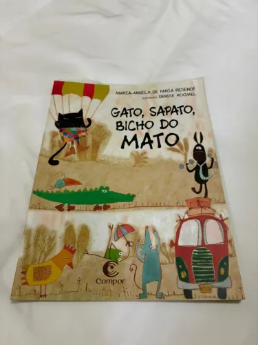 Livro - gato, sapato, bicho do mato