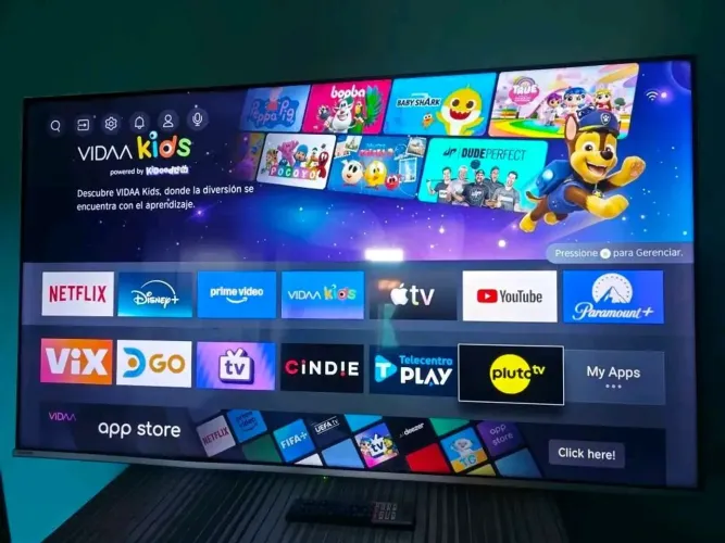 Smart tv 4k UHD 55 Polegadas
