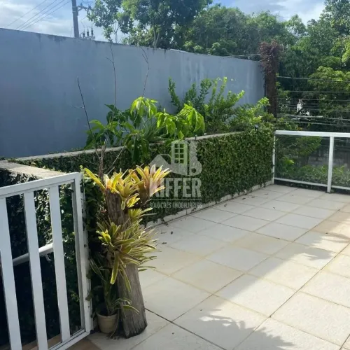 PENDOTIBA - CASA À VENDA, Varanda e jardim, Piscina, sala ampla, 3 quartos, sendo 1 suíte