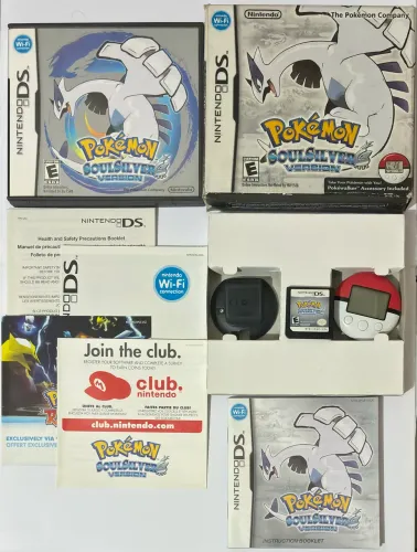 Pokémon Soul Silver Big Box Com pokewalker