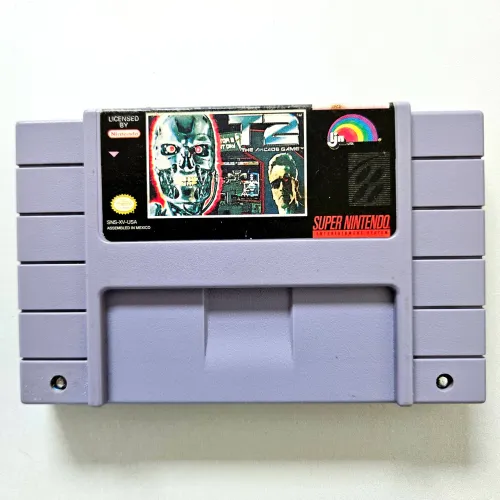 Exterminador 2 Terminator 2 T2 original snes super Nintendo
