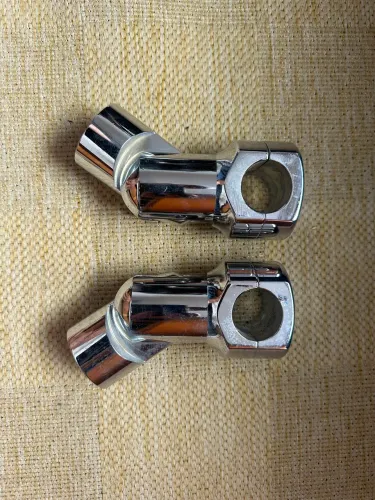 Riser cromado alongador de guidon Harley Davidson 
