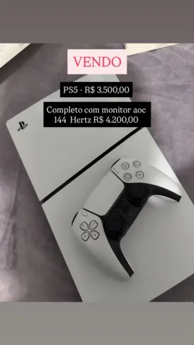 Ps5 + 1 Controle 