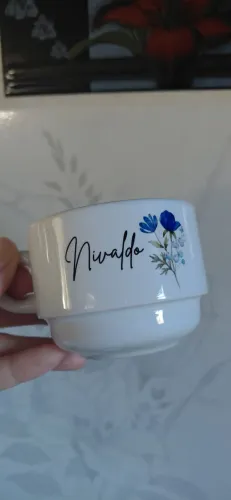 Kit com 10 caneca e xícara nova personalizadas