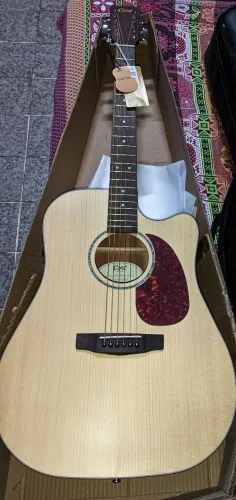 Violão Cort Earth 60Ce Open Pore Tampo Maciço