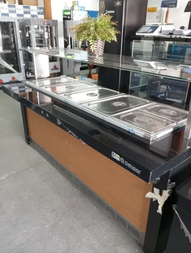 NZ. Buffet AQUECIDO 2 metros Gelopar 