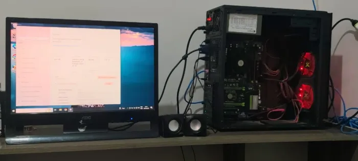 Pc completo, só dinheiro não abaixo valor.