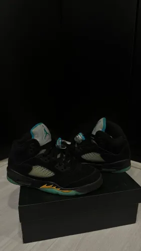 Air Jordan 5 Aqua GS - Tam. 35.5 BR