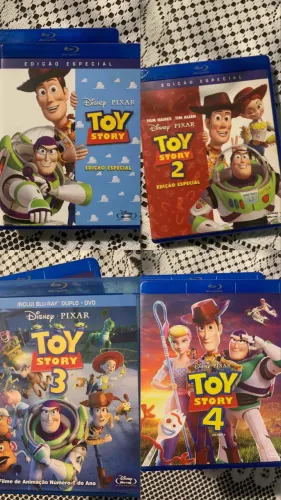 Coleção Blu-ray Toy Story Disney Pixar 6 discos
