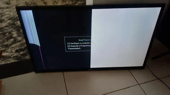 Tv pra retirada de peças 