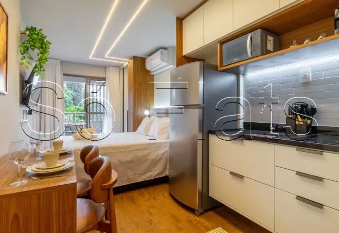 Apartamento de 25m² em Pinheiros, no Residencial Highlights, próximo à Av Paulista.