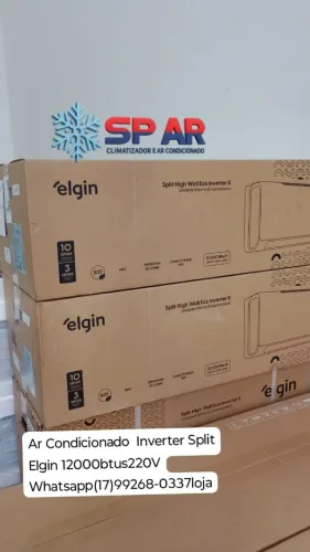 Ar Condicionado 12000 BTUs Inverter Split Elgin Wi- Fi 220V