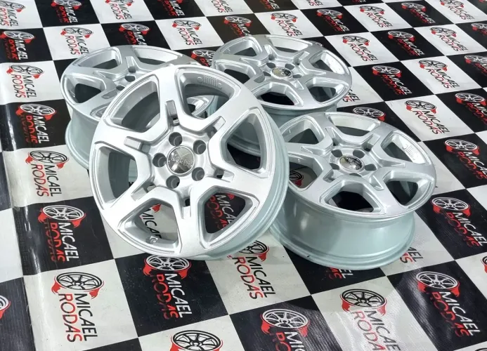 Jogo de rodas aro 17 Jeep Renegade Compass 5x110 t270 Originais Zeradas