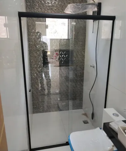 Box blindex vidro temperado padrão e sob medida