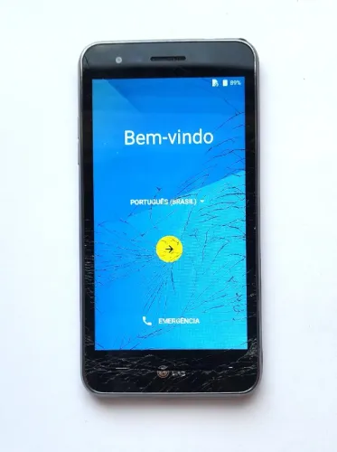 LG K4 Novo 2017 Com Tela Quebrada Liga Normal
