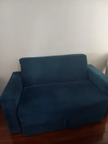 Sofá Cama azul