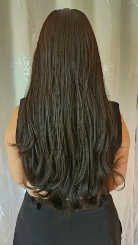 Wig Lisa Ondulada com Franja