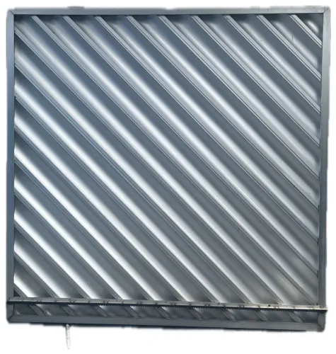 Portão de alumínio para garagem
