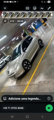 Peugeot 207 XR 1.4 Flex 8V 5P 2012
