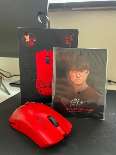 Razer Viper V3 Pro Faker Edition | Estado de Novo | Usado Apenas 2x