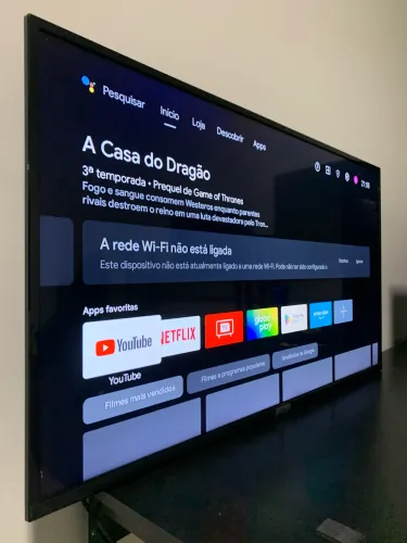 Televisão 40 Polegadas Smart TV | Sistema novo Android